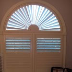 BathShutterswithSunsetarchovertub ColumbiaBlindsandShutters