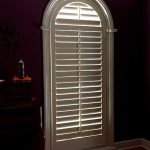 LouveredArchedShutterinBeautifulCentralColumbiaHome ColumbiaBlindsandShutters