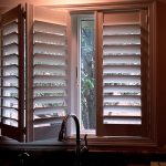 Shuttersoversinkwithhighfaucet SpecialtyWindowCoverings ColumbiaBlindsandShutters