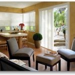 Skyline on Patio Door