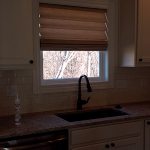 VignetteRomanShadebyHunterDouglasinKitchenwindow ColumbiaBlindsandShutters