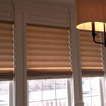 VignettesRomanShadeinDiningroom ColumbiaBlindsandShutters