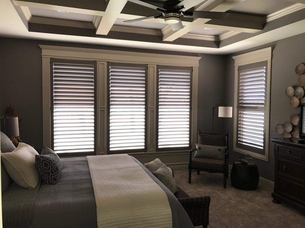 Custom painted shutters can provide just the right touch to your interior design installed by Columbia Blinds and Shutters 2 Custom painted shutters can provide just the right touch to your interior design installed by Columbia Blinds and Shutters 2