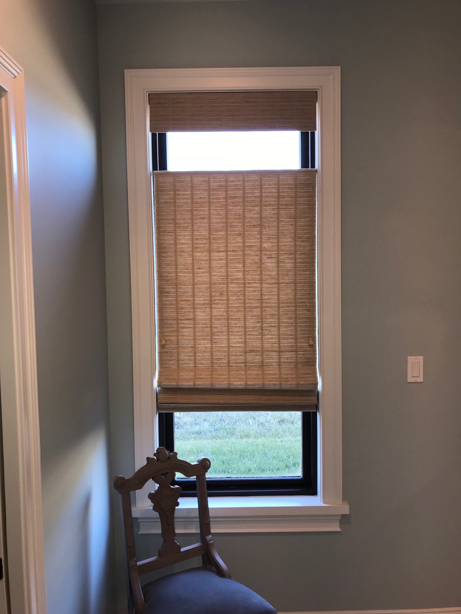 Columbia Blinds shutters woven woods top down bottom up e
