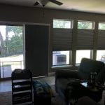 Honeycomb installed by Columbia Blinds and Shutters in Columbia Missouri