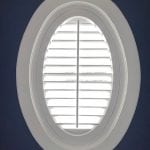 Special Shutters Wooden Oval Porthole Window Columbia Blinds and Shutters Missouri